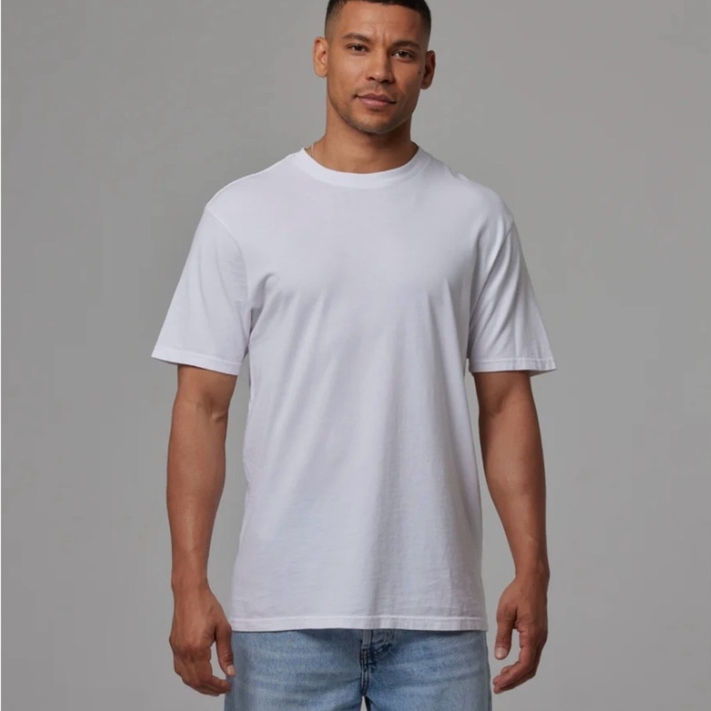 NEW- In BAG- TALENTLESS- premium White Men's Shirt